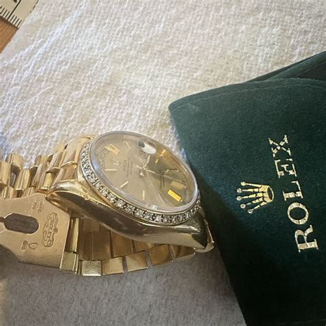 rolex 8385 oyster perpetual 18k.